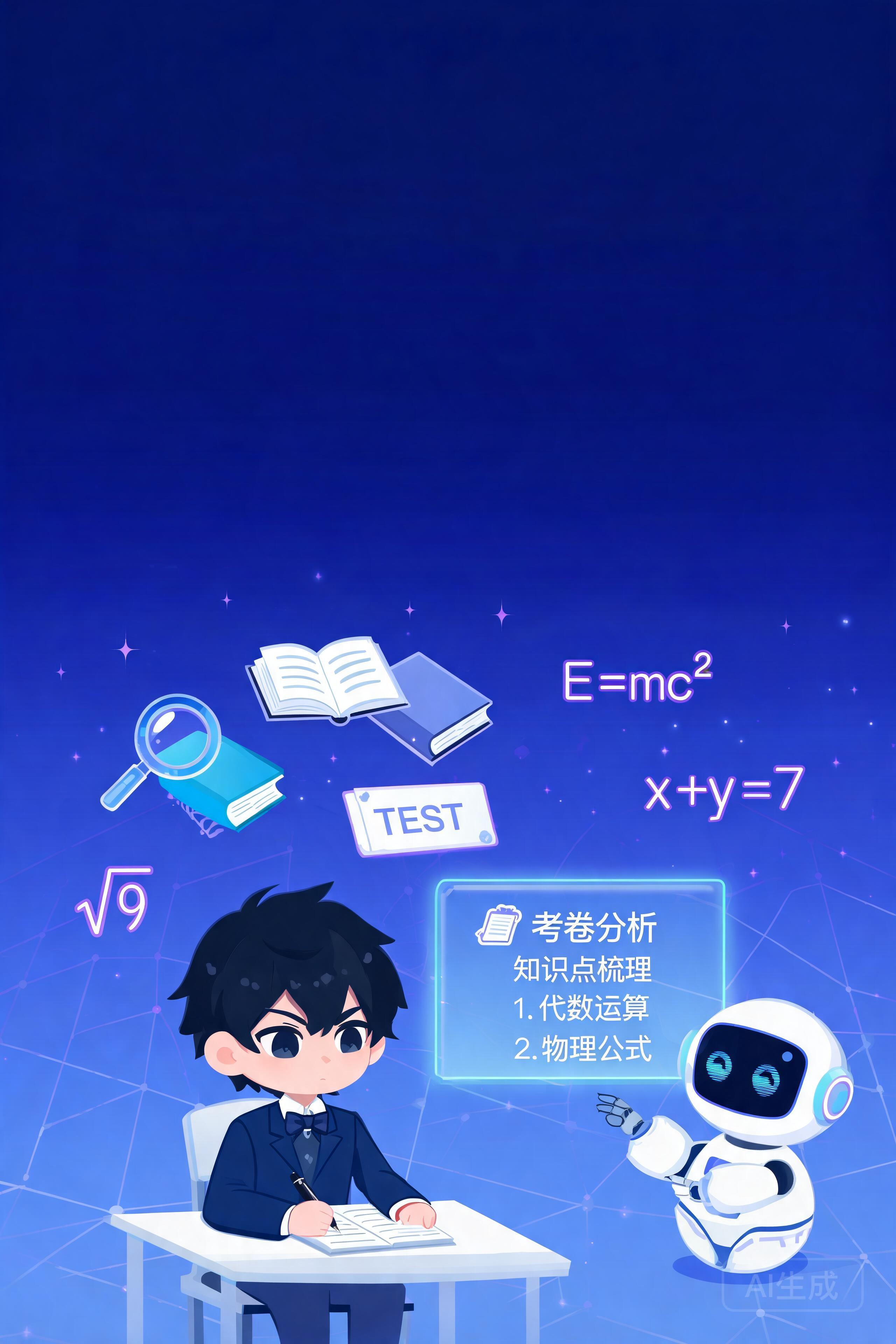 AI 助学漫画
